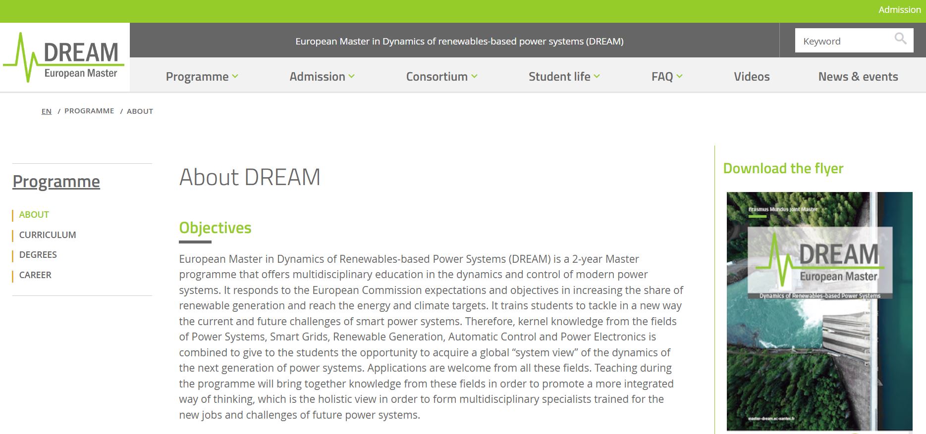 Erasmus Mundus Dream Scholarship 2025-2027