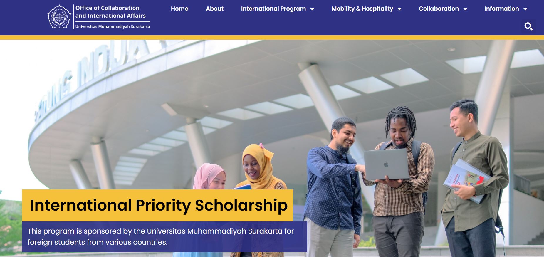 International Priority Scholarship (IPS) 2025 in Indonesia