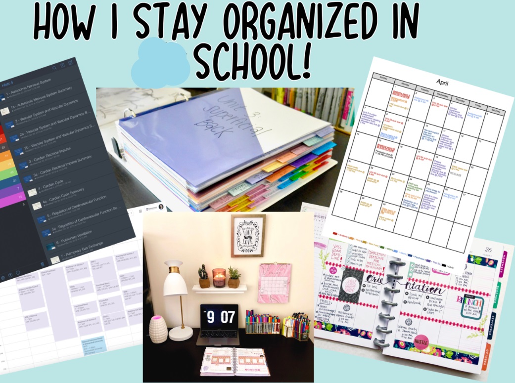 How to Stay Organized in School and Improve Your Productivity