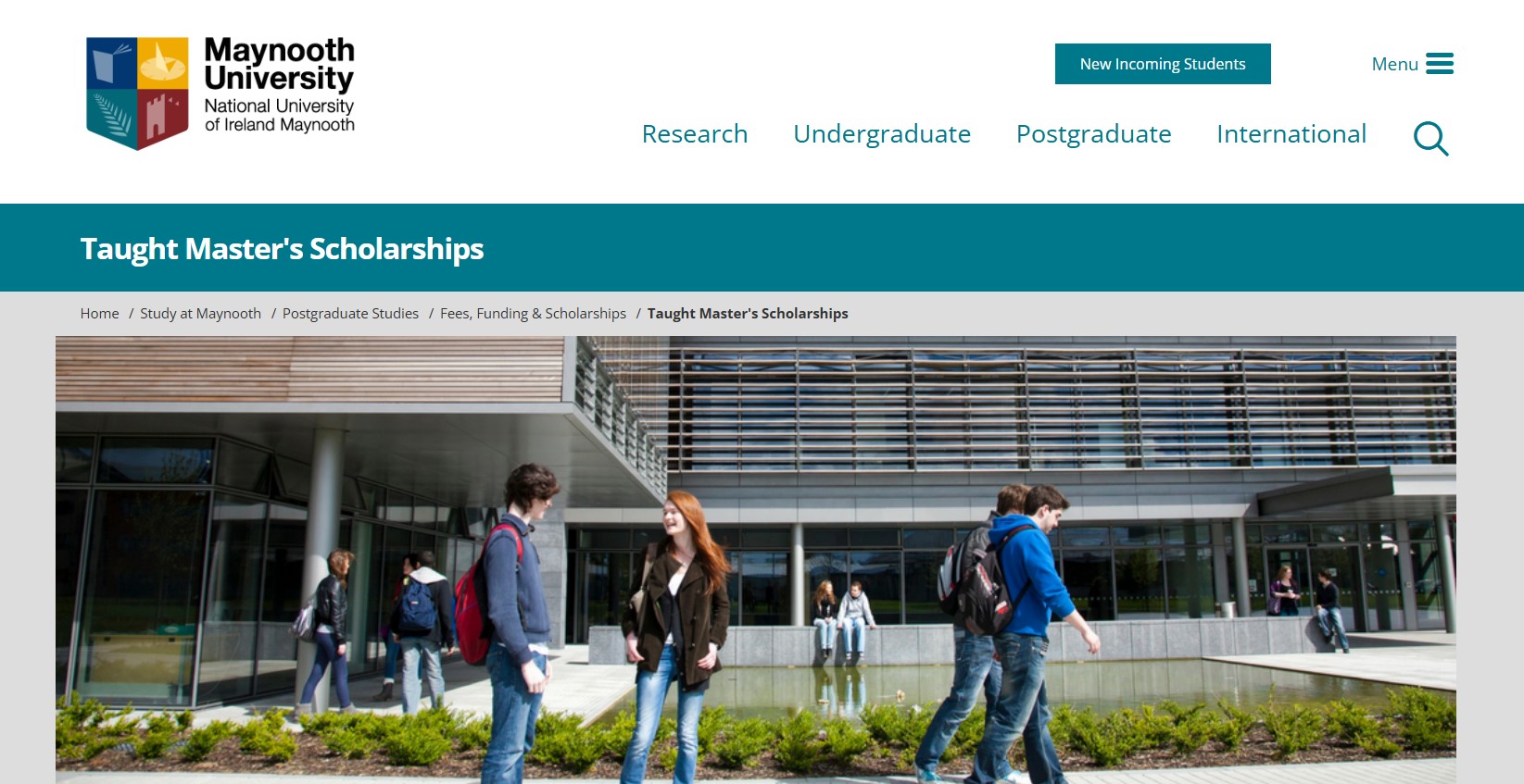 Maynooth University Scholarships 2025