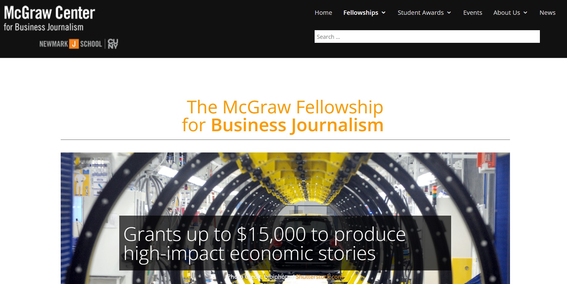 McGraw Fellowship for Business Journalism 2025 in USA