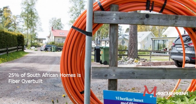 25% of South African Homes is Fiber Overbuilt