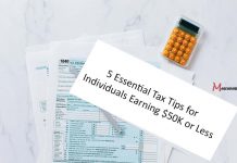 5 Essential Tax Tips for Individuals Earning $50K or Less