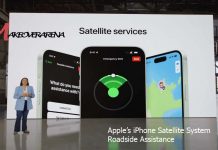 Apple’s iPhone Satellite System Roadside Assistance