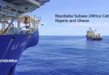 Bayobaba Subsea 2Africa Cables in Nigeria and Ghana
