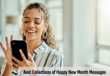 Best Collections of Happy New Month Messages