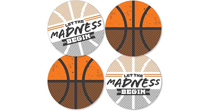 Big Dot of Happiness Basketball - Let The Madness Begin