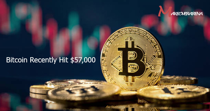 Bitcoin Recently Hit $57,000