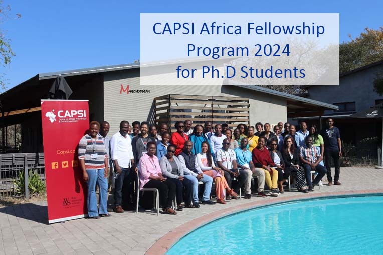 CAPSI Africa Fellowship Program 2024 for Ph.D Students