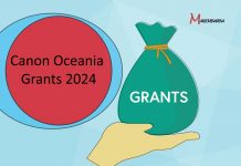Canon Oceania Grants 2024