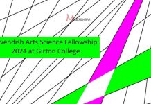 Cavendish Arts Science Fellowship 2024 at Girton College