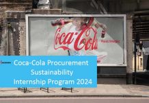 Coca-Cola Procurement Sustainability Internship Program 2024