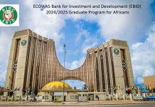 ECOWAS Bank for Investment and Development (EBID) 2024/2025 Graduate Program for Africans