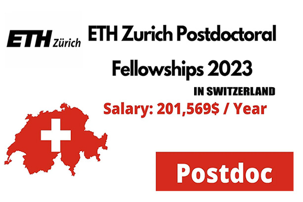 ETH Zurich Postdoctoral Fellowship 2023 