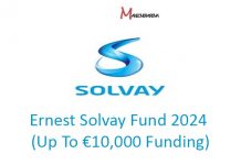 Ernest Solvay Fund 2024
