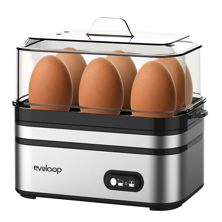 Evoloop Rapid Electric 6 Eggs Cooker