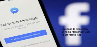 Facebook Is Reportedly Bringing Messenger Back To Its Mobile App