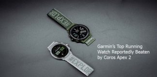 Garmin’s Top Running Watch Reportedly Beaten by Coros Apex 2