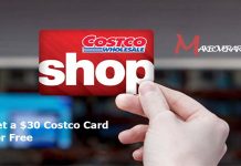 Get a $30 Costco Card For Free