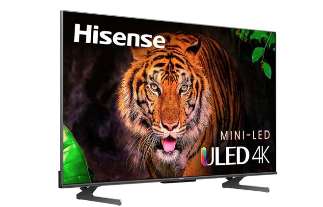 Hisense 55-inch U8H 4K Mini LED smart TV