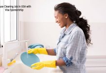 House Cleaning Job in USA with Visa Sponsorship