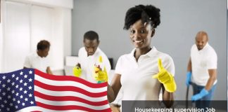 Housekeeping supervision Job in the USA with visa sponsorship