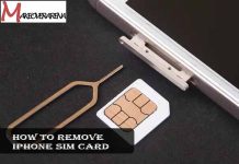 How To Remove iPhone Sim Card