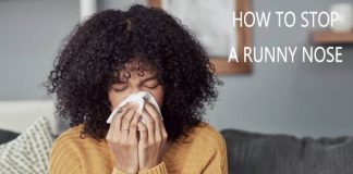 How To Stop A Runny Nose