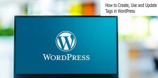 How to Create, Use and Update Tags in WordPress