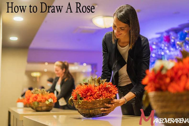 How to Draw A Rose 