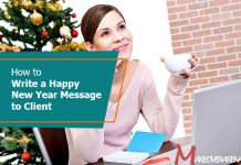 How to Write a Happy New Year Message to Client 2024
