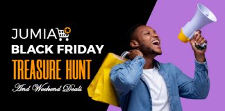 Jumia Black Friday Treasure Hunt and Weekend Deals