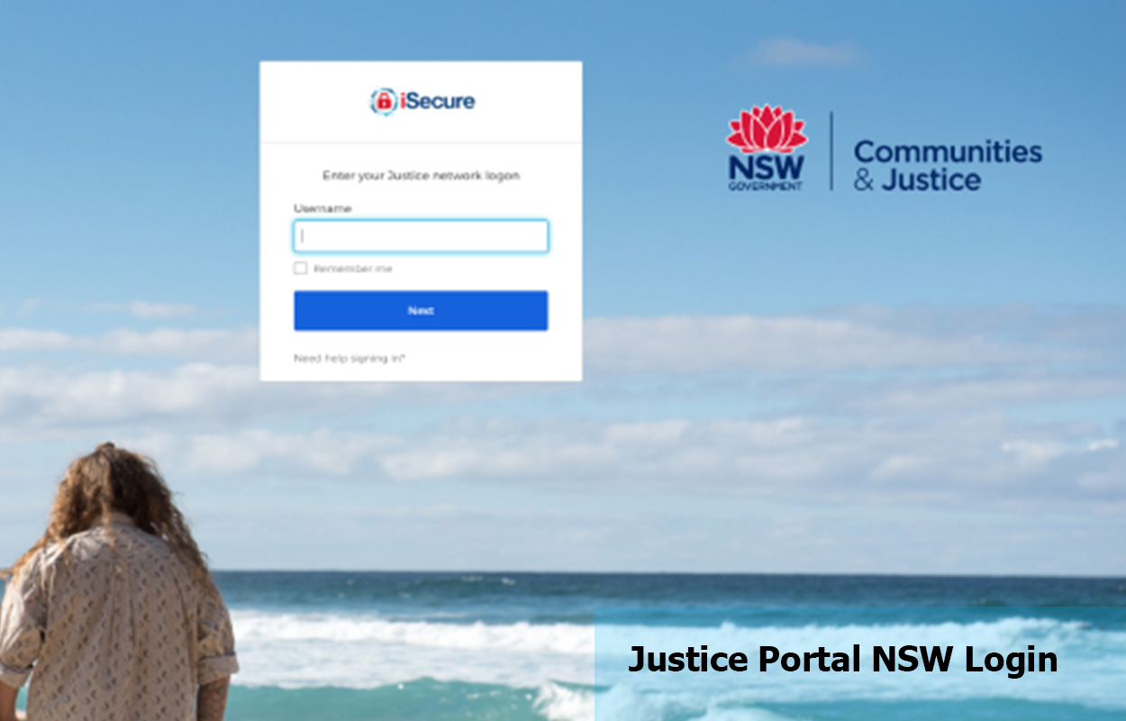 Justice Portal NSW Login