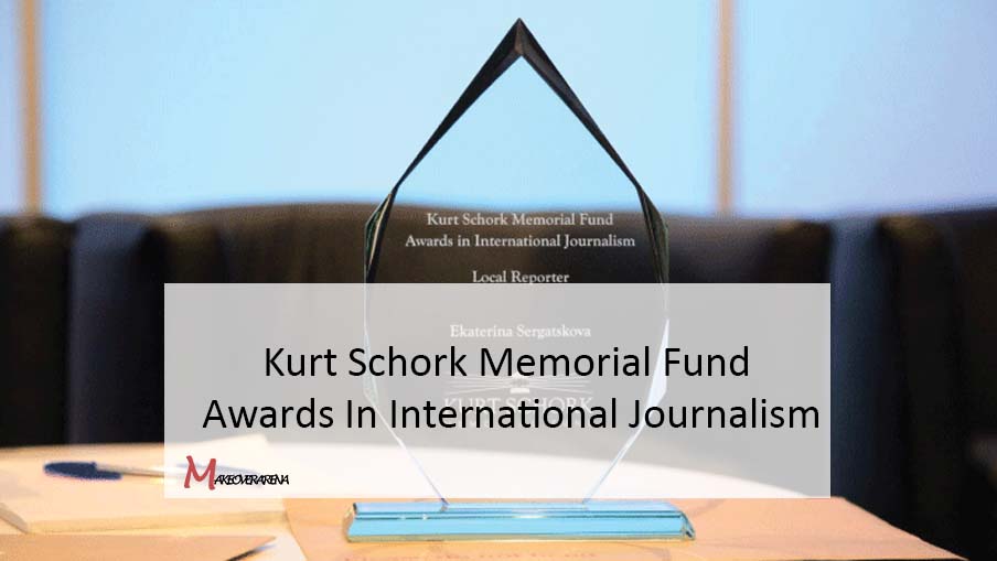 Kurt Schork Memorial Fund Awards In International Journalism