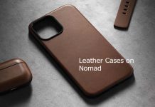 Leather Cases on Nomad
