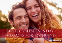 Lovely Valentine’s Day Messages for Boyfriend