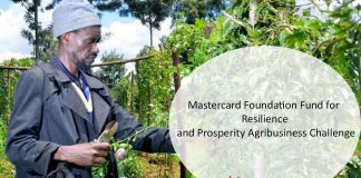 Mastercard Foundation Fund for Resilience and Prosperity Agribusiness Challenge