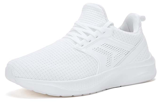 Mens White Sneaker Tennis Shoes 