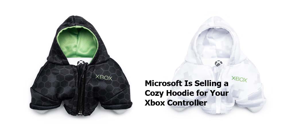 Microsoft Is Selling a Cozy Hoodie for Your Xbox Controller