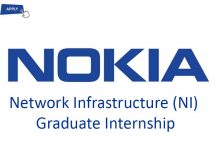 Nokia Network Infrastructure (NI) Graduate Internship