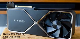 Nvidia RTX 4080 GPU Sells Out In the US in Minutes