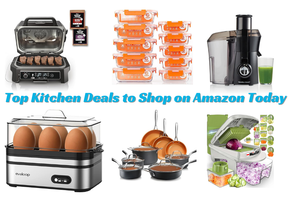 Top Kitchen Deals to Shop on Amazon Today