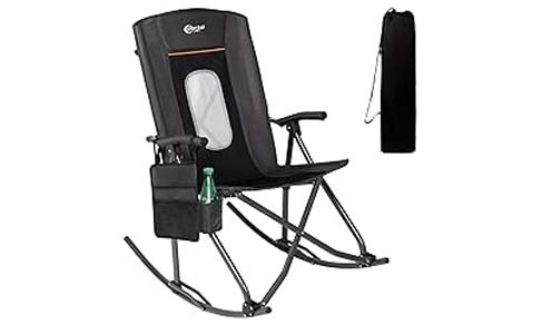 PORTAL Oversized Folding Rocking Camping Chair 