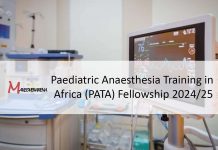 Paediatric Anaesthesia Training in Africa (PATA) Fellowship 2024/25