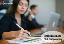 Payroll Manager Jobs With Visa Sponsorship