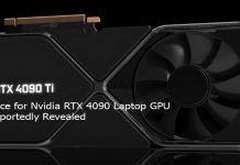 Price for Nvidia RTX 4090 Laptop GPU Reportedly Revealed