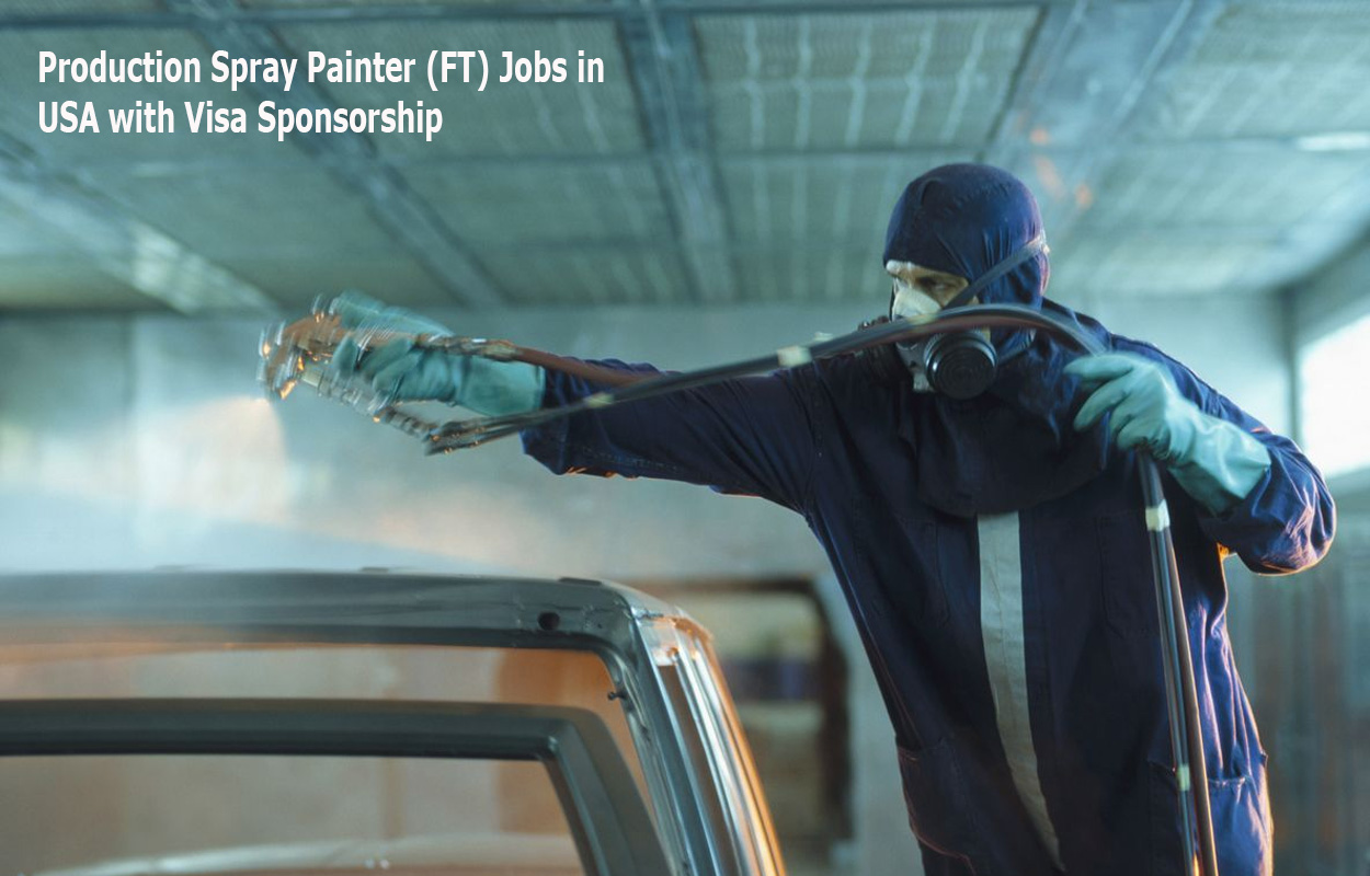 Production Spray Painter (FT) Jobs in USA with Visa Sponsorship