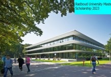 Radboud University Masters Scholarship 2023