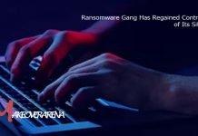 Ransomware Gang Has Regained Control of Its Site