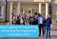 Royal Academy Of Engineering  Africa Prize For Engineering Innovation 2024